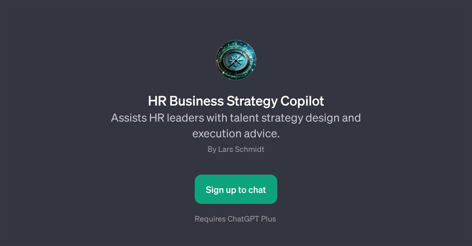 HR Business Strategy Copilot website