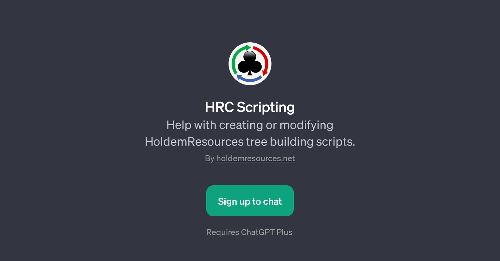 HRC Scripting website