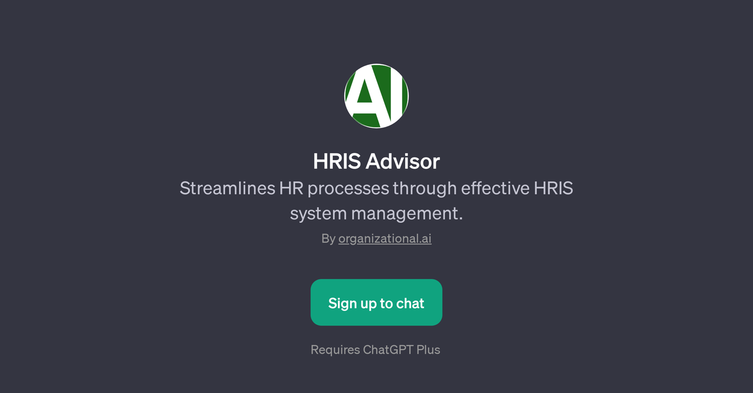 HRIS Advisor website