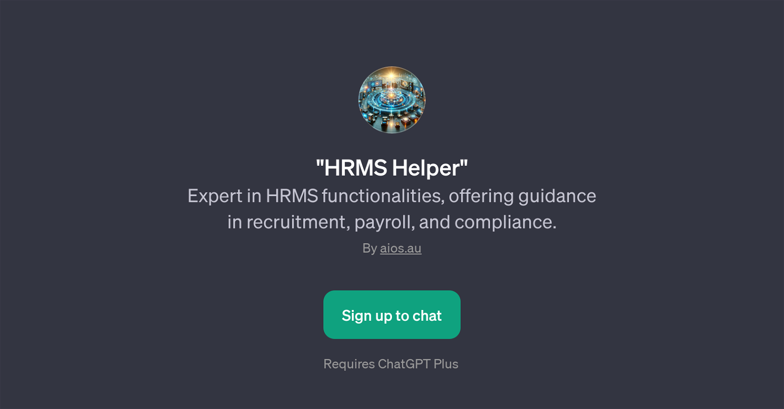 HRMS Helper website
