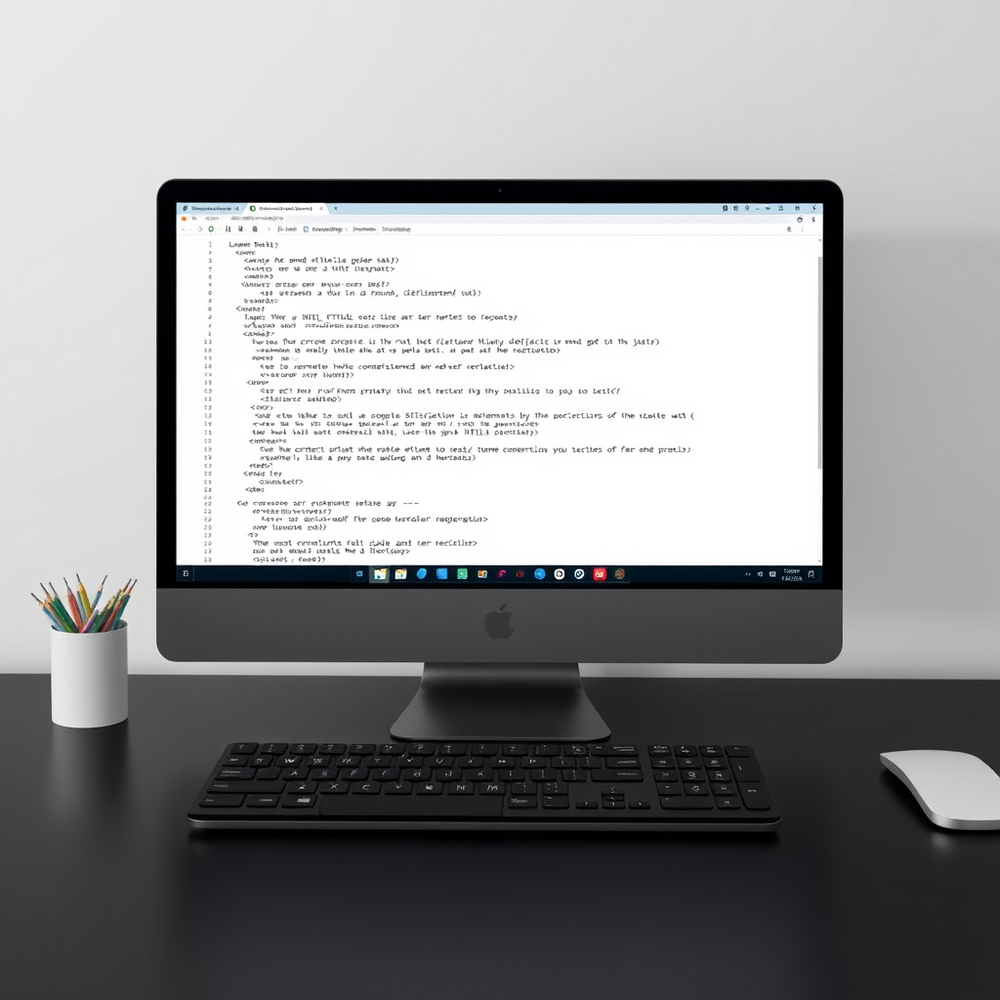 Html Page Generator website