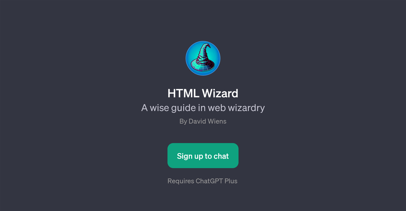 HTML Wizard website