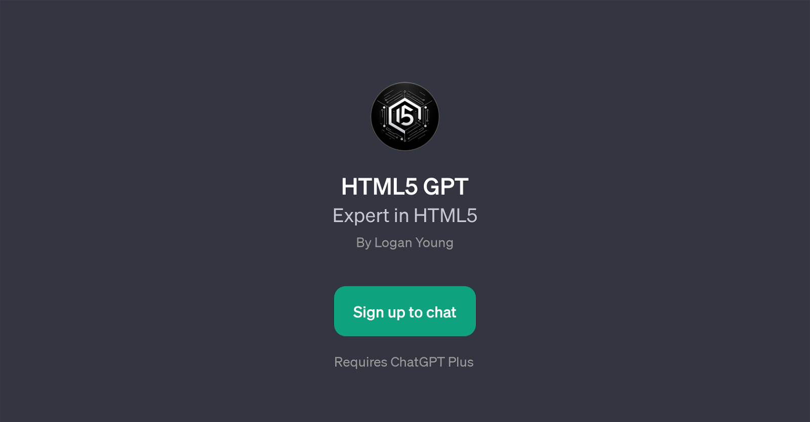 HTML5 GPT website