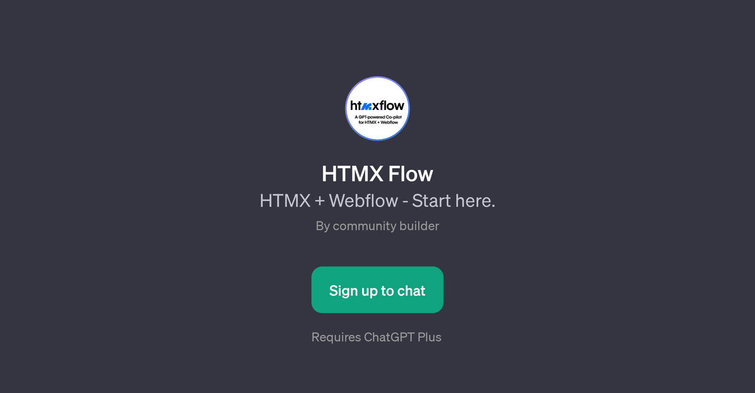 HTMX Flow website