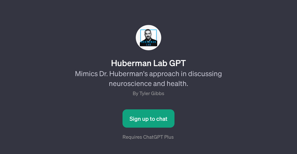 Huberman Lab GPT website