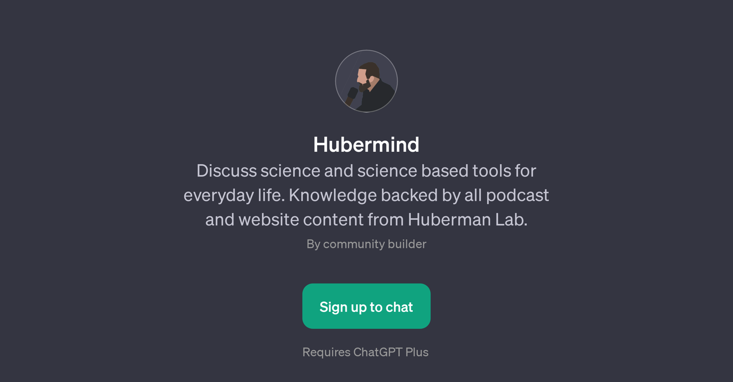 Hubermind website