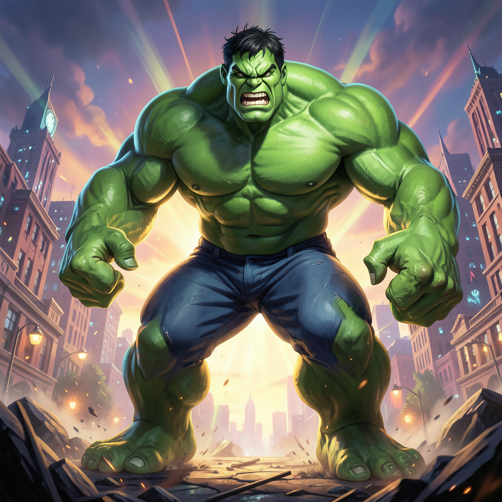 Hulk Images Generator website