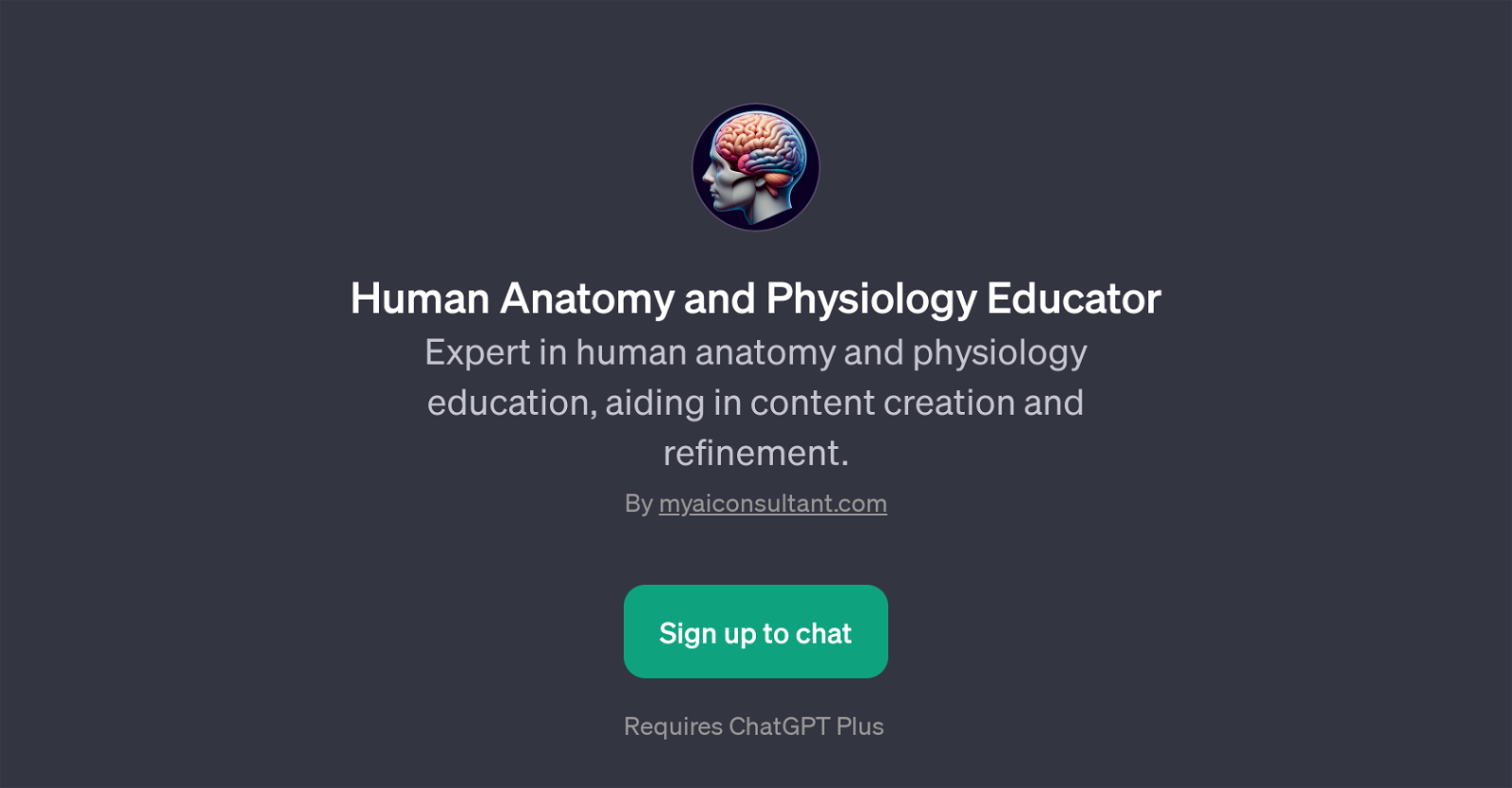 Human Anatomy and Physiology Educator website