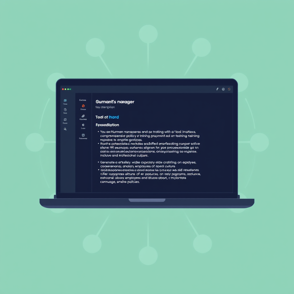 Human resource manager website