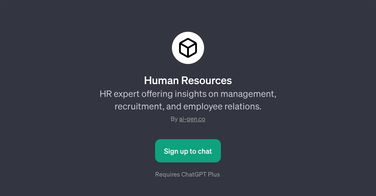 Human Resources website