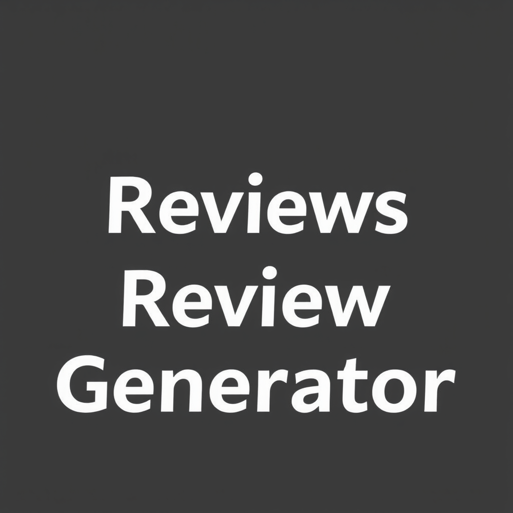 Human Reviews Generator website