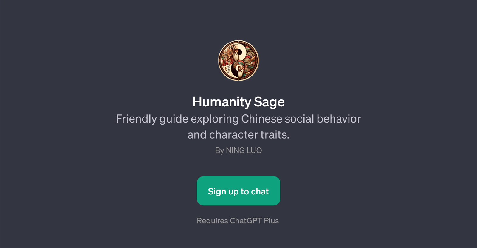 Humanity Sage website