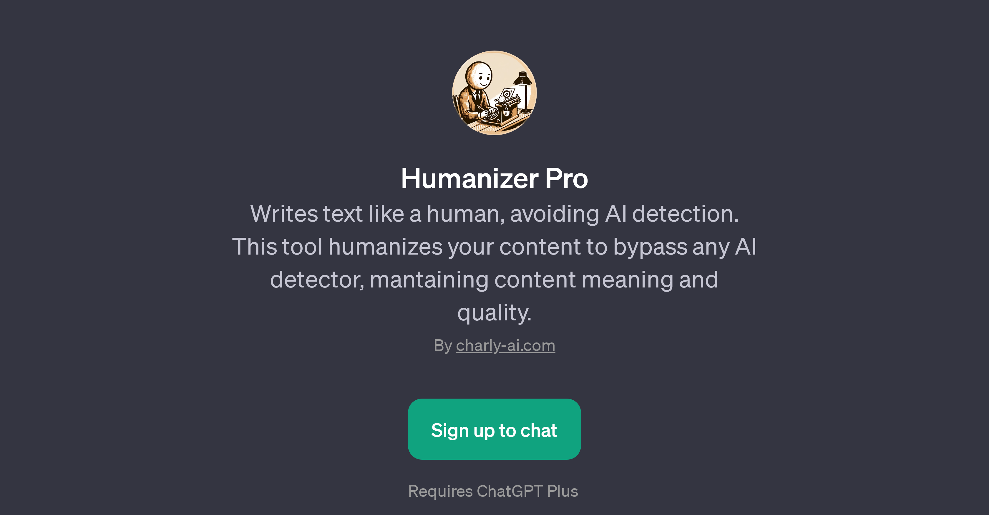 Humanizer Pro AI Tool For Text Humanization