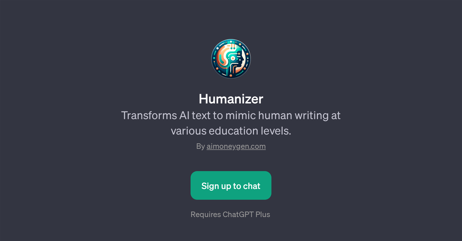 Humanizer website
