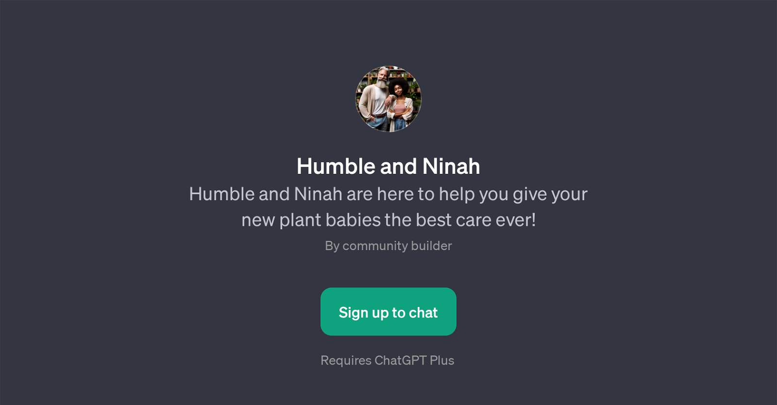 Humble and Ninah website