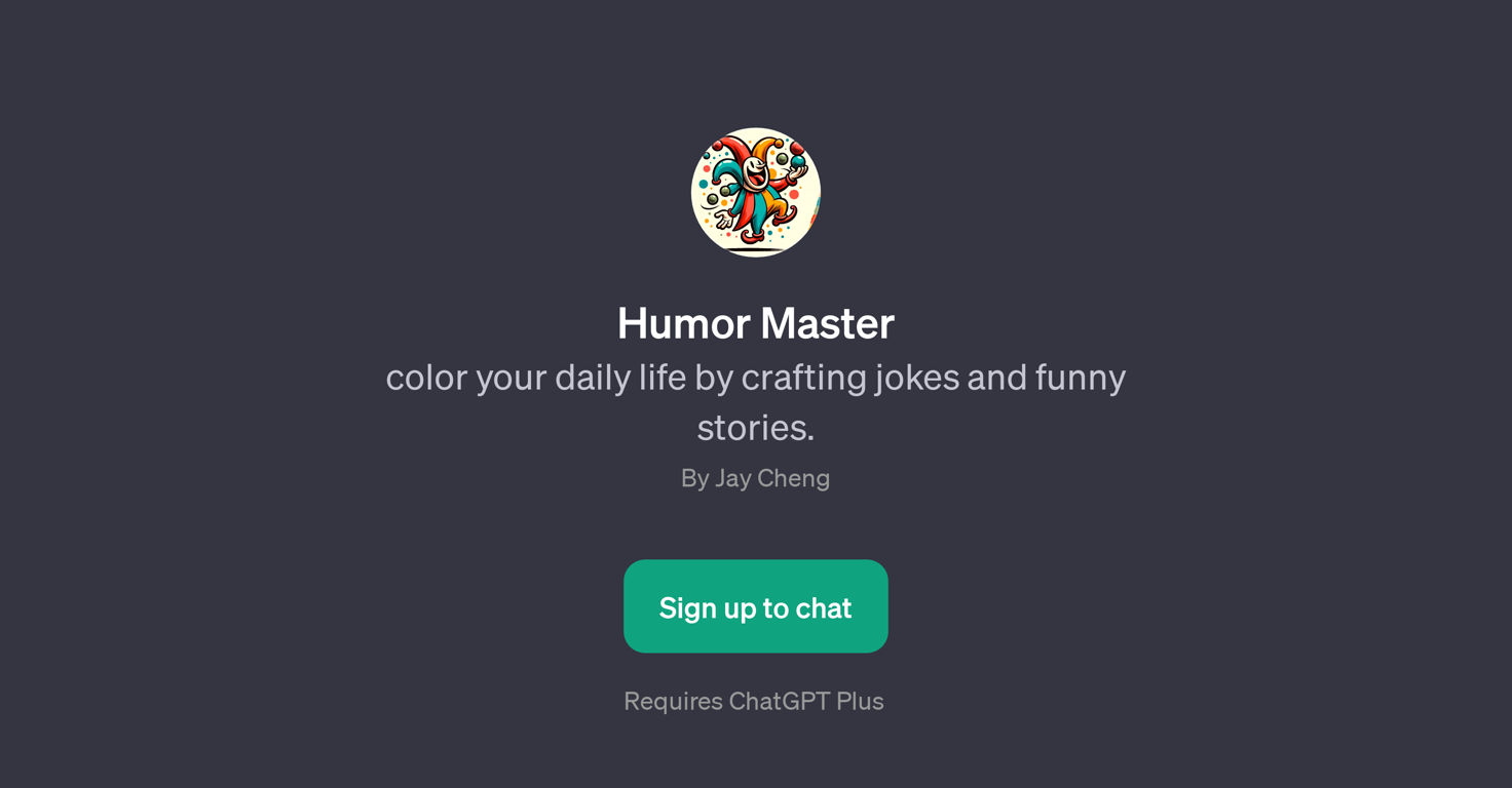 Humor Master website