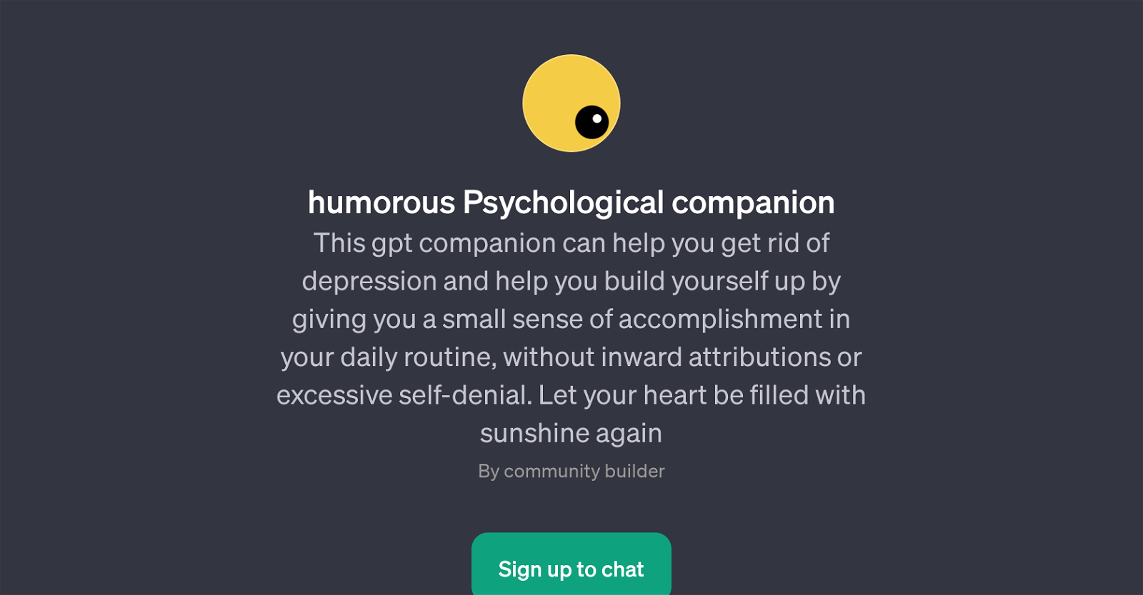 Humorous Psychological Companion website