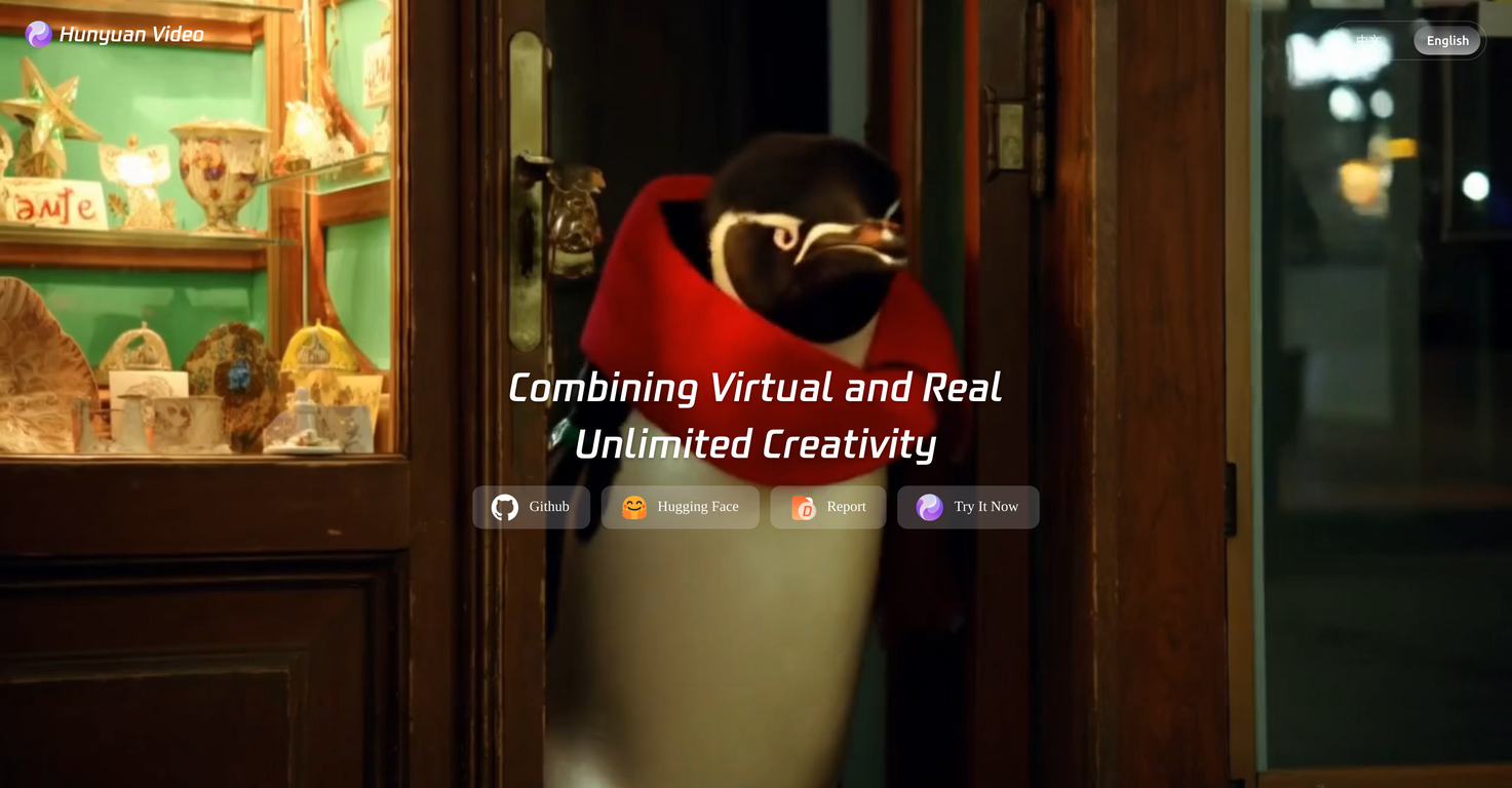 Hunyuan Video website