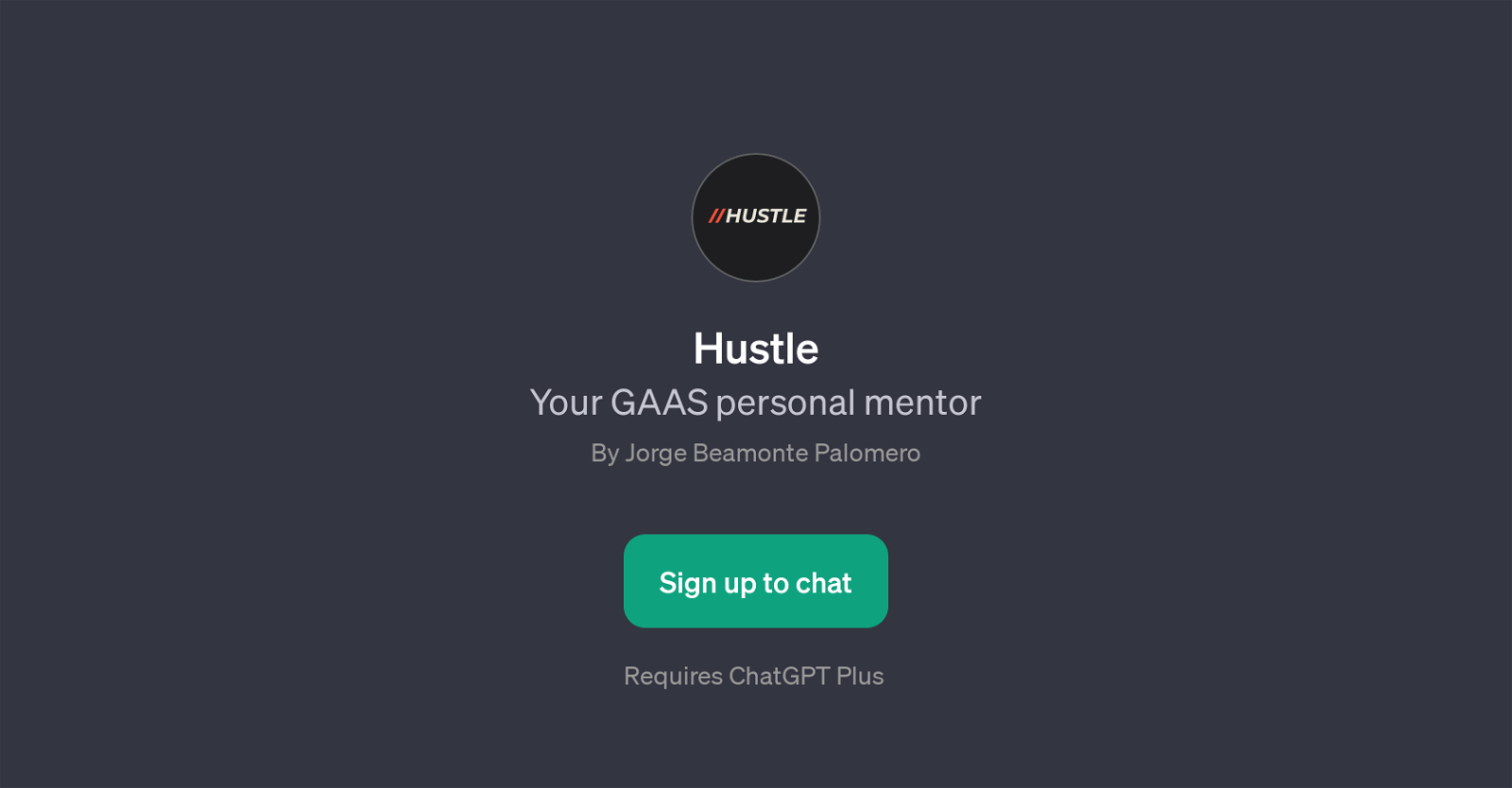 Hustle website