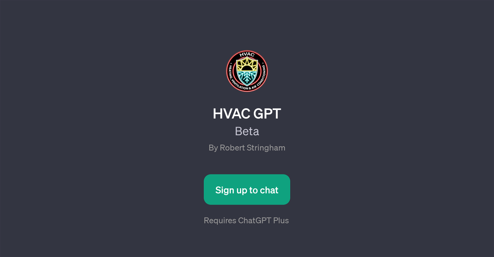 HVAC GPT website