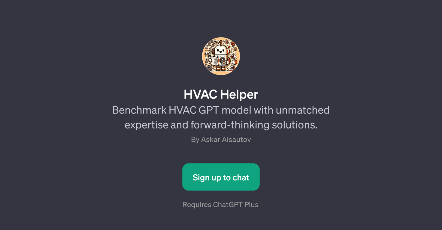 HVAC Helper website