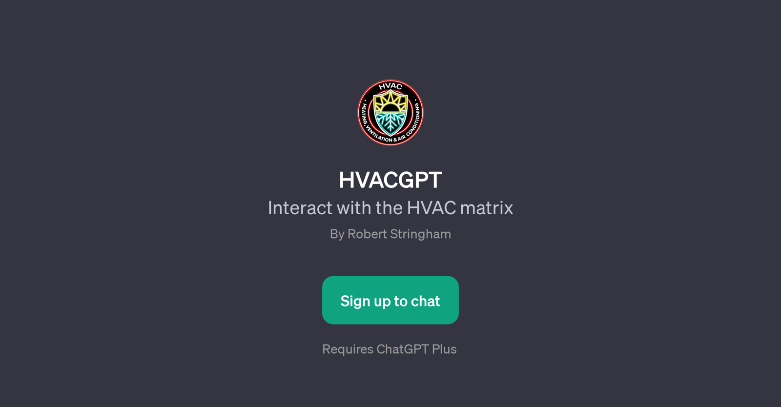 HVACGPT website