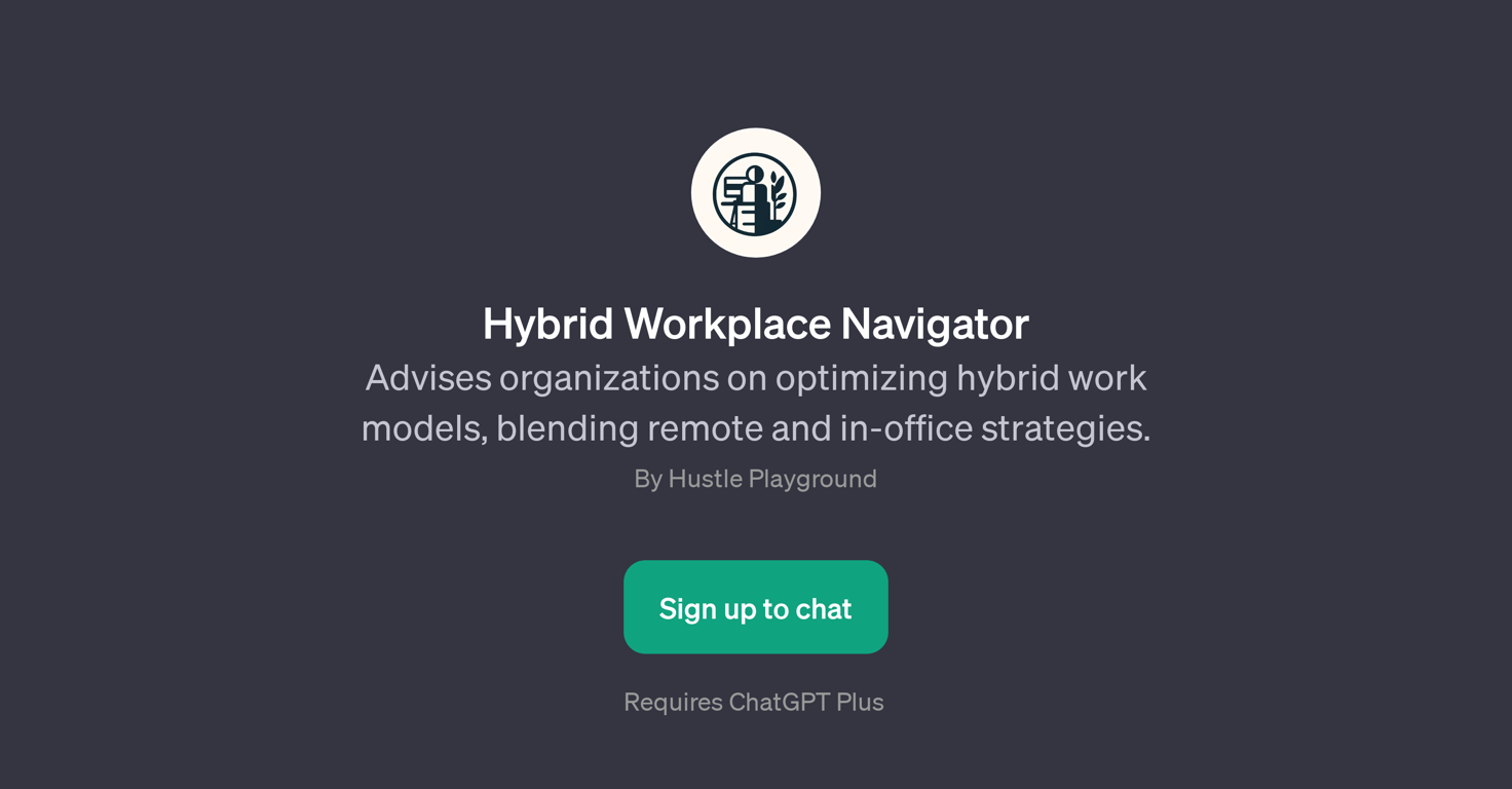 Hybrid Workplace Navigator website