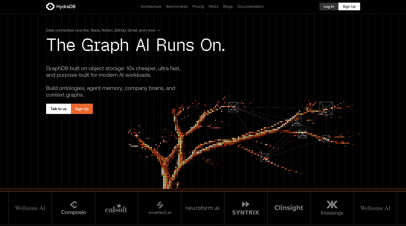 HydraDB website