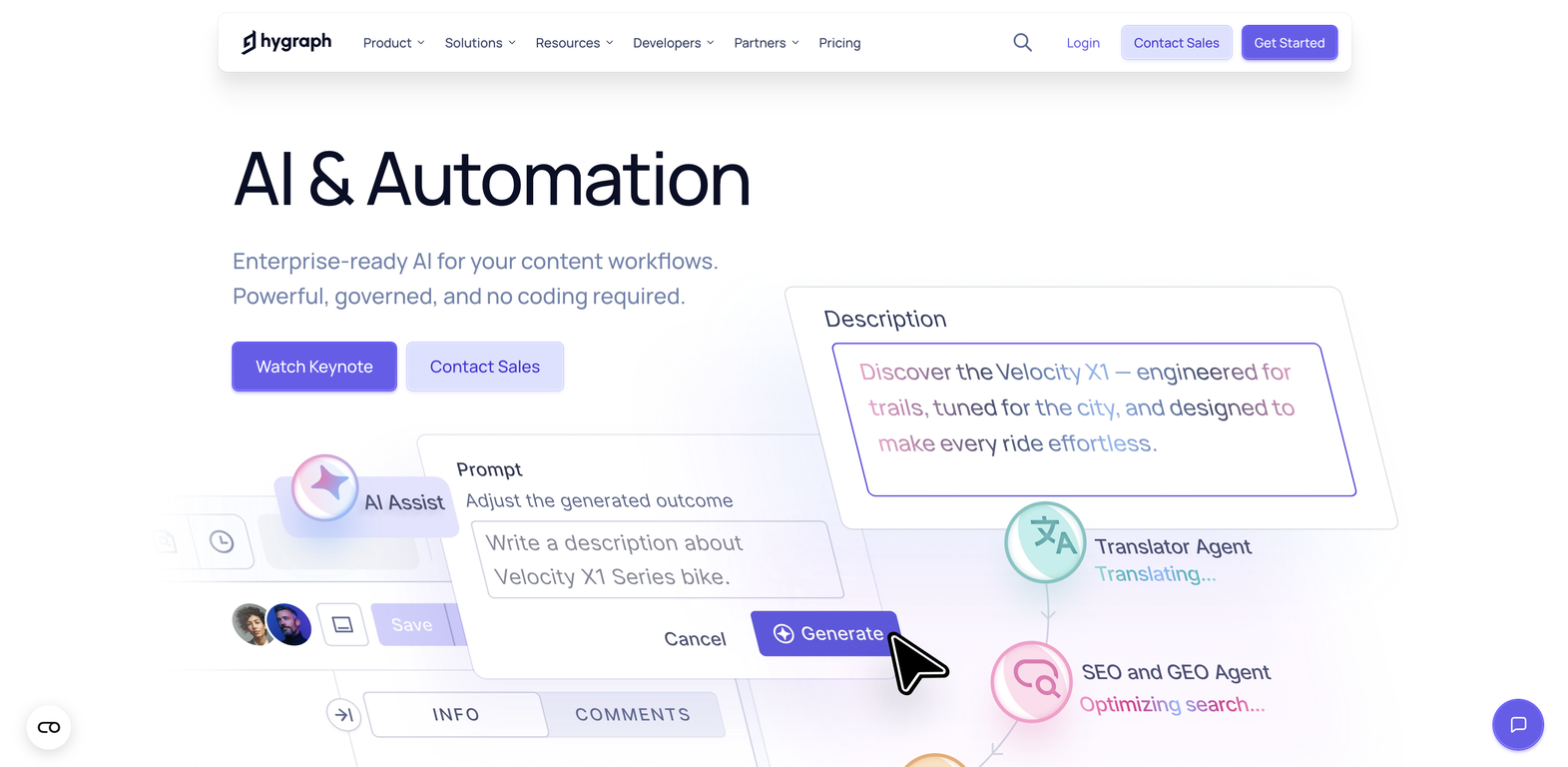 Hygraph website