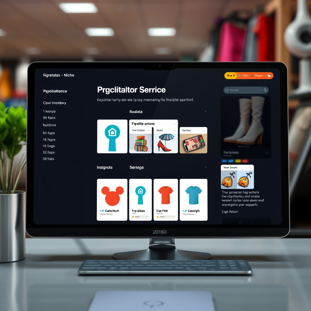 Hyper-Niche E-commerce Spotter website