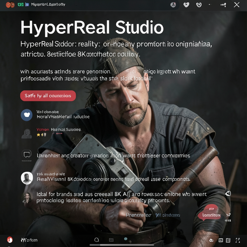 HyperReal Studio website