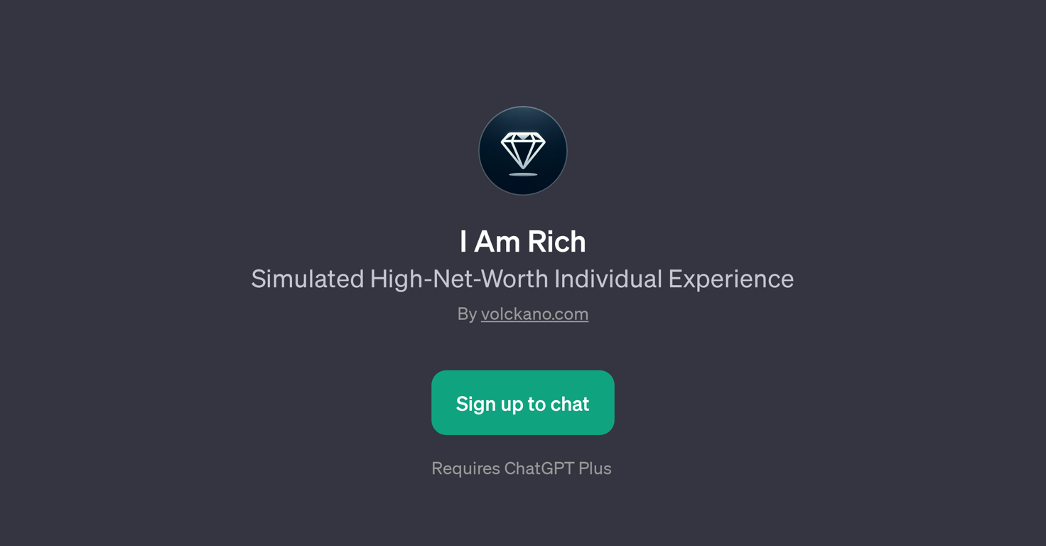 I Am Rich website
