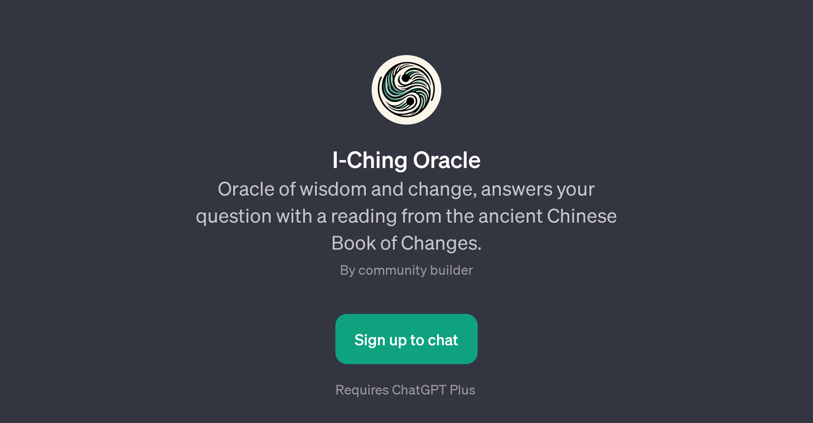 I-Ching Oracle website