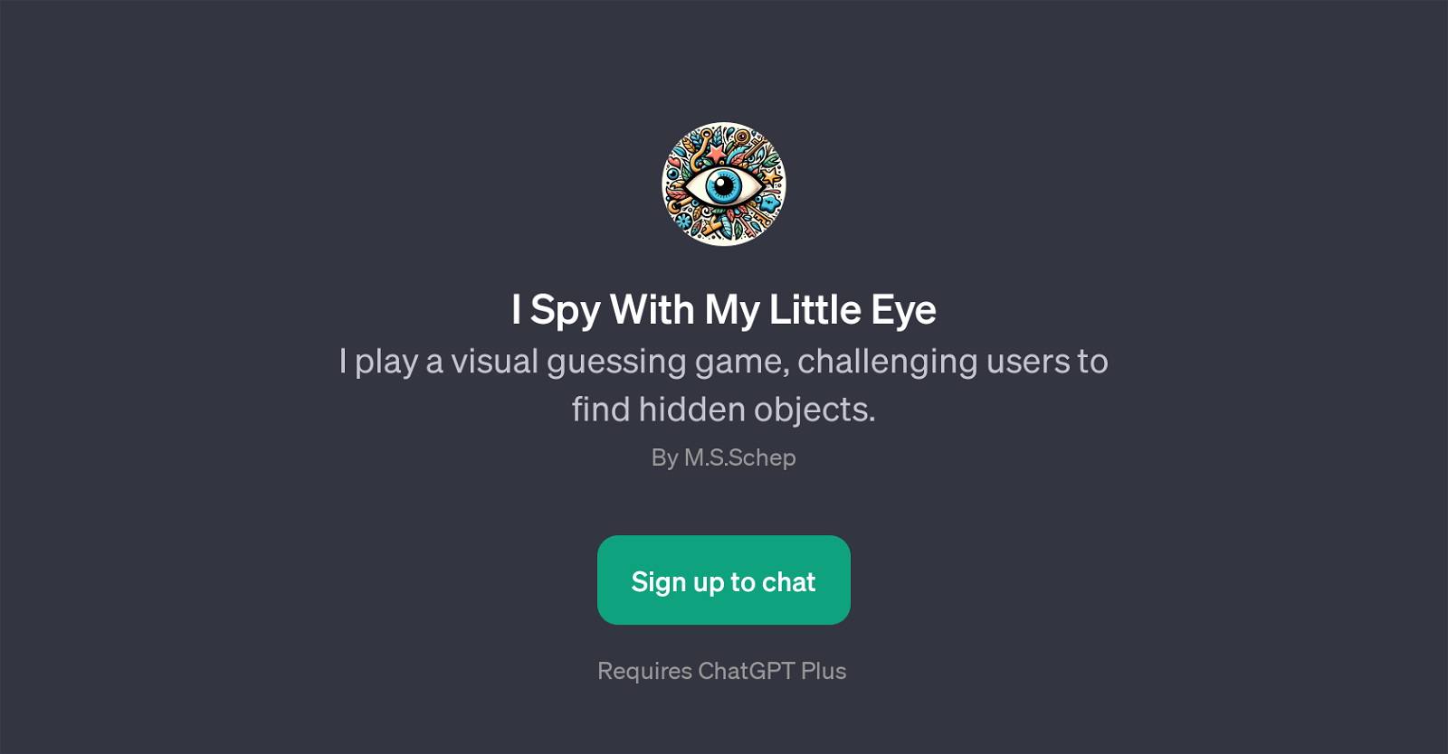 I Spy With My Little Eye website