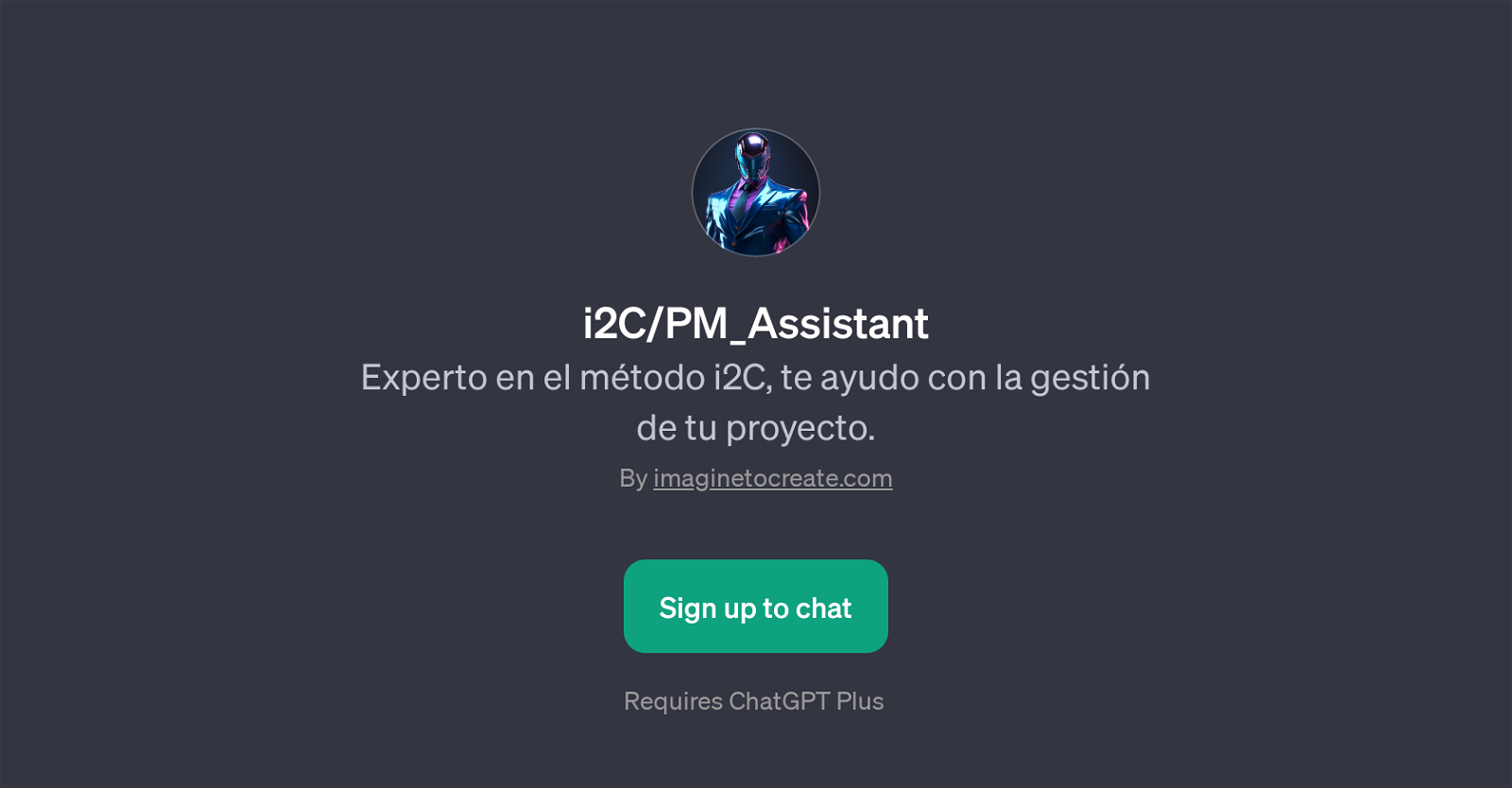 i2C/PM_Assistant website