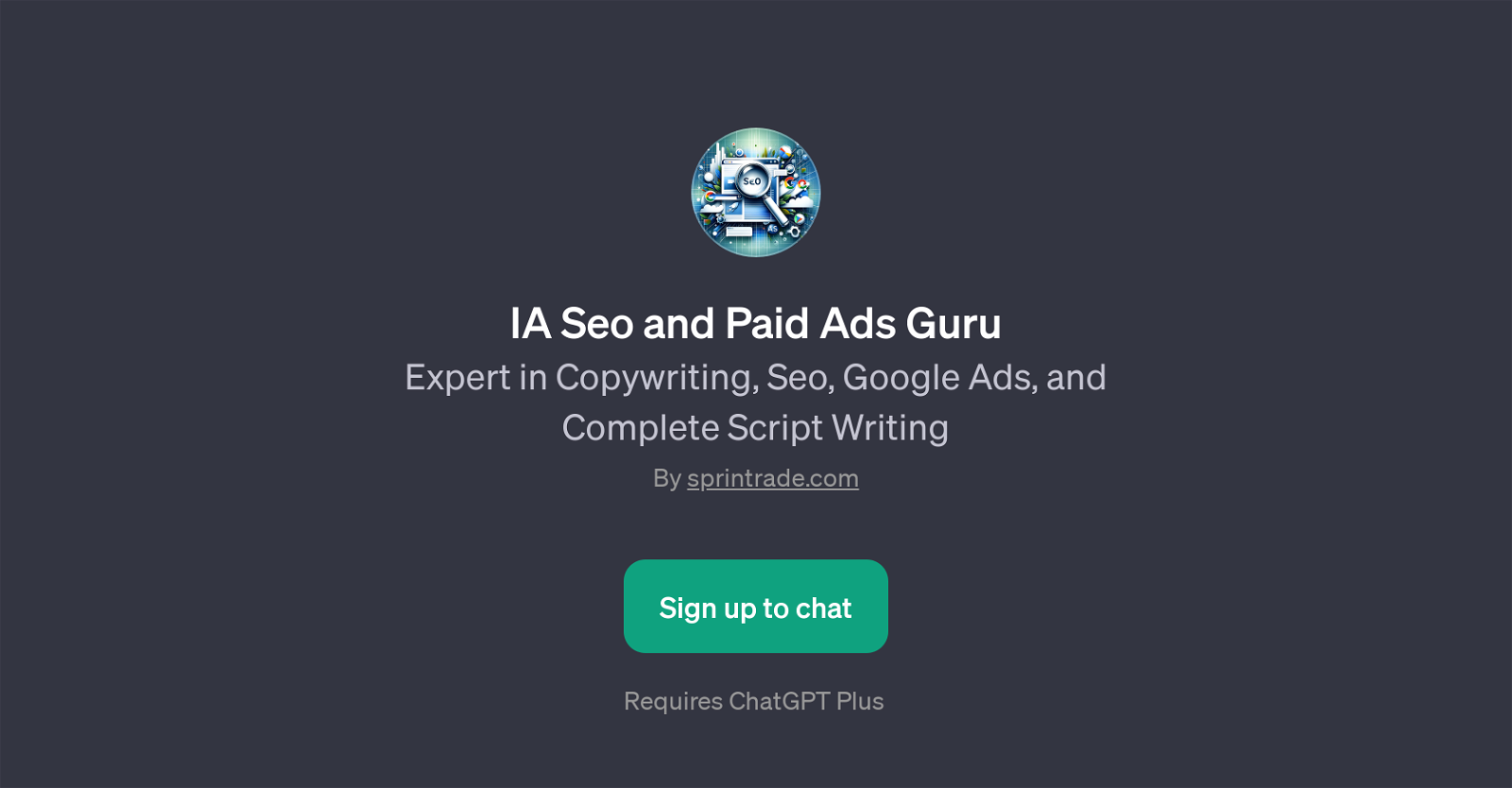 IA Seo and Paid Ads Guru website