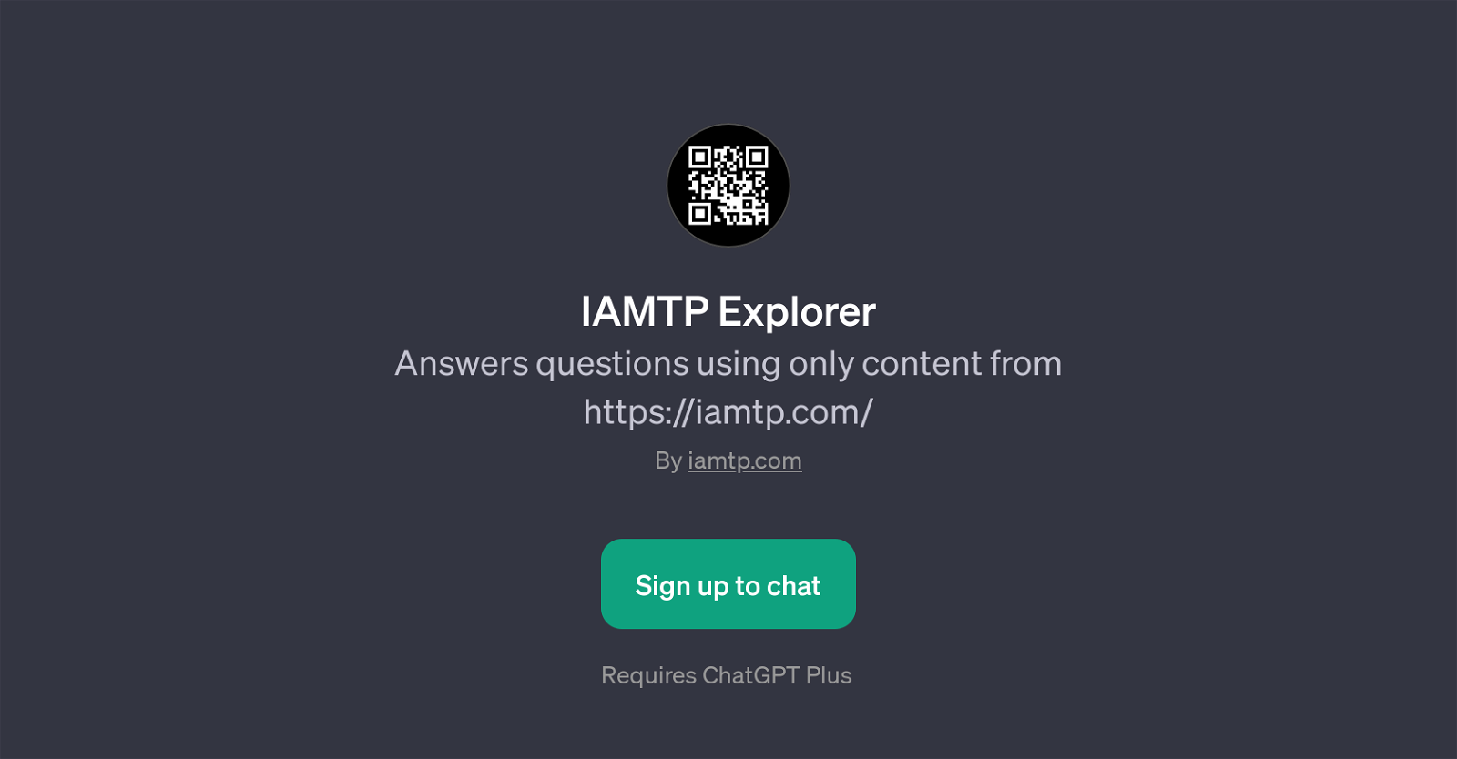 IAMTP Explorer website