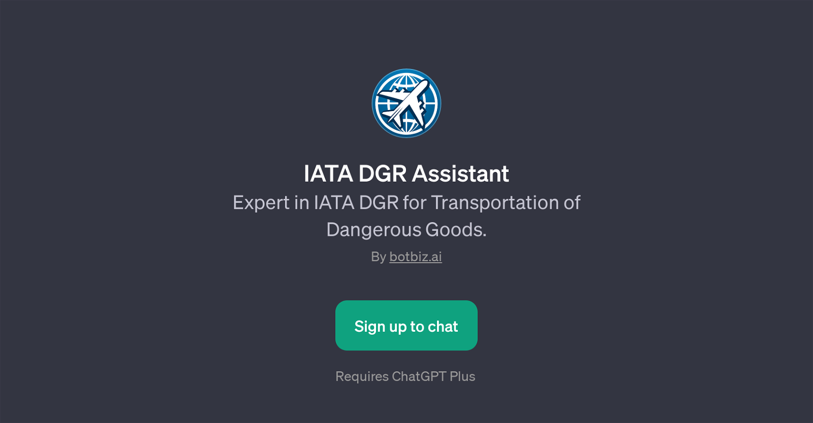 IATA DGR Assistant website