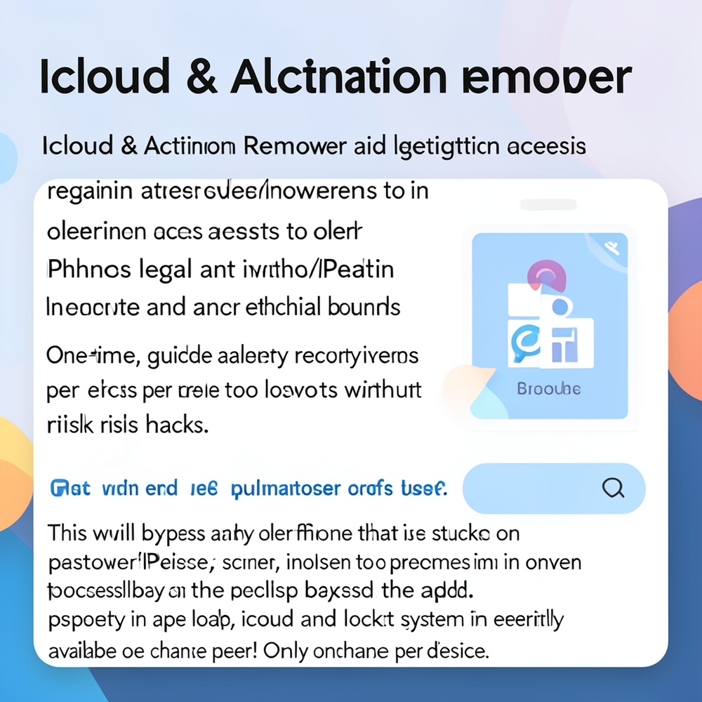 Icloud & Activation remover website