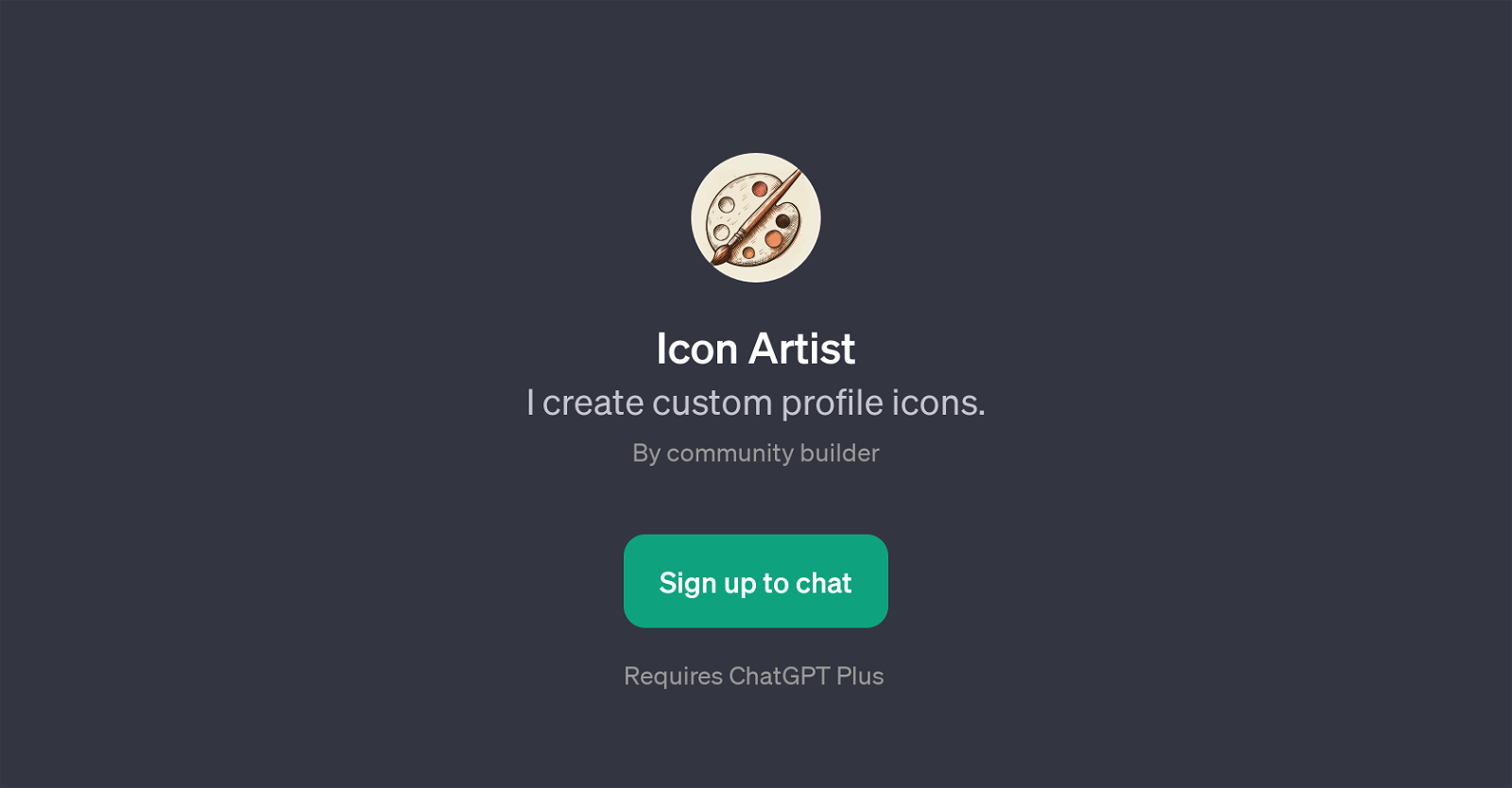 Icon Artist website