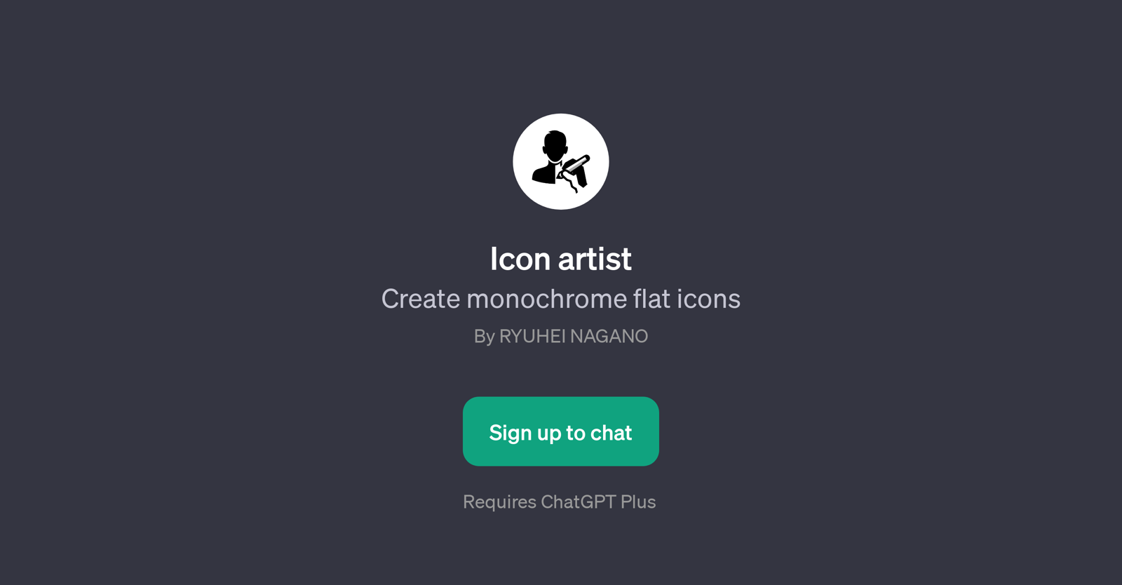 Icon Artist website