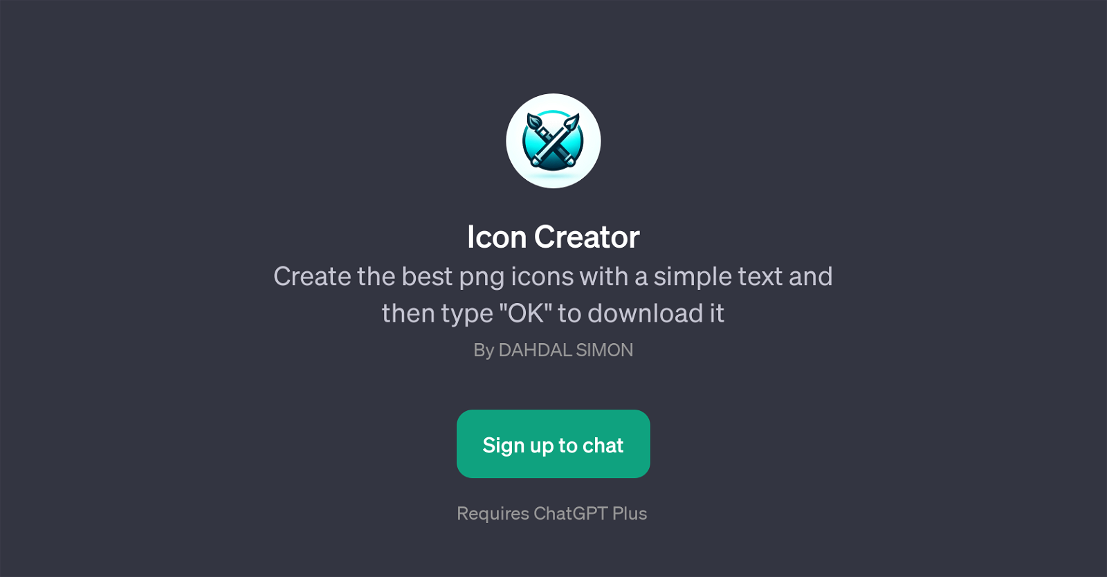 Icon Creator website