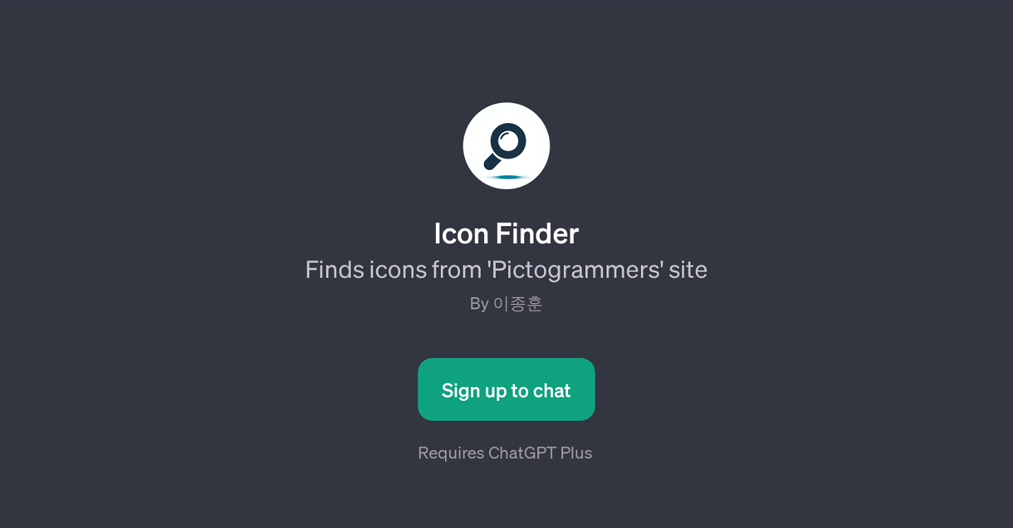 Icon Finder website
