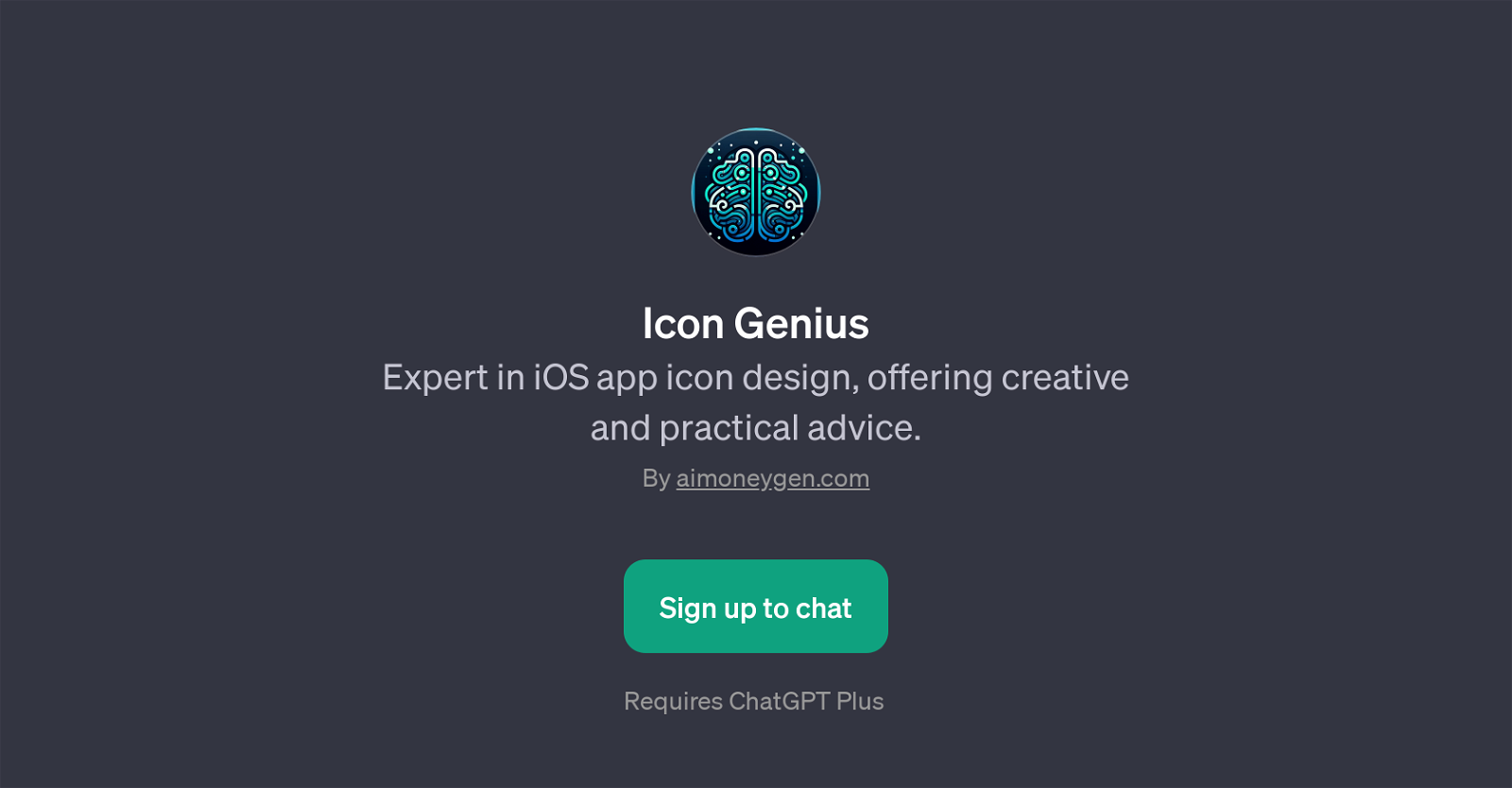 Icon Genius website