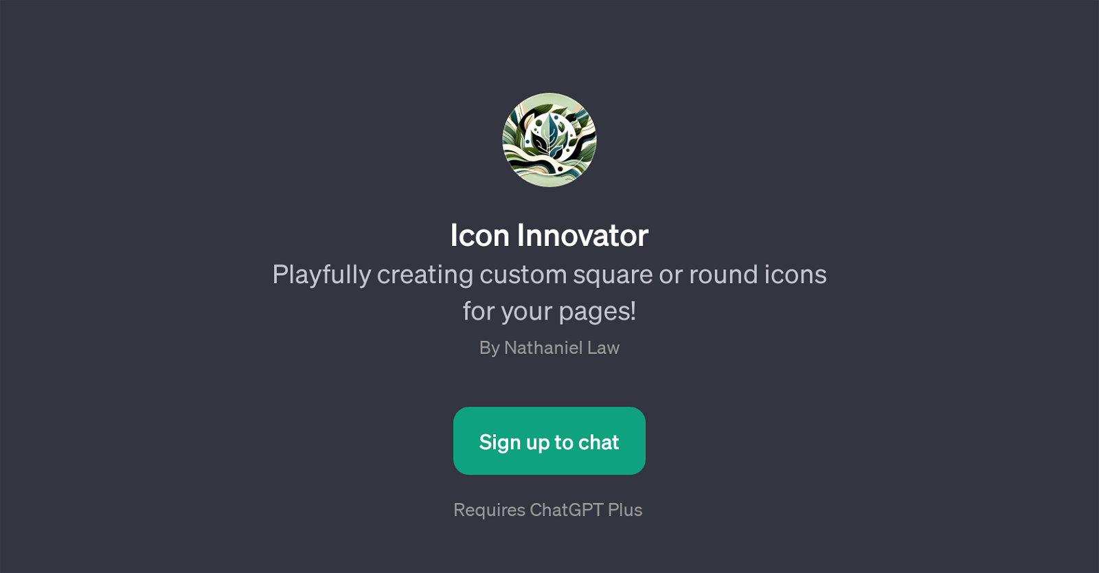 Icon Innovator website