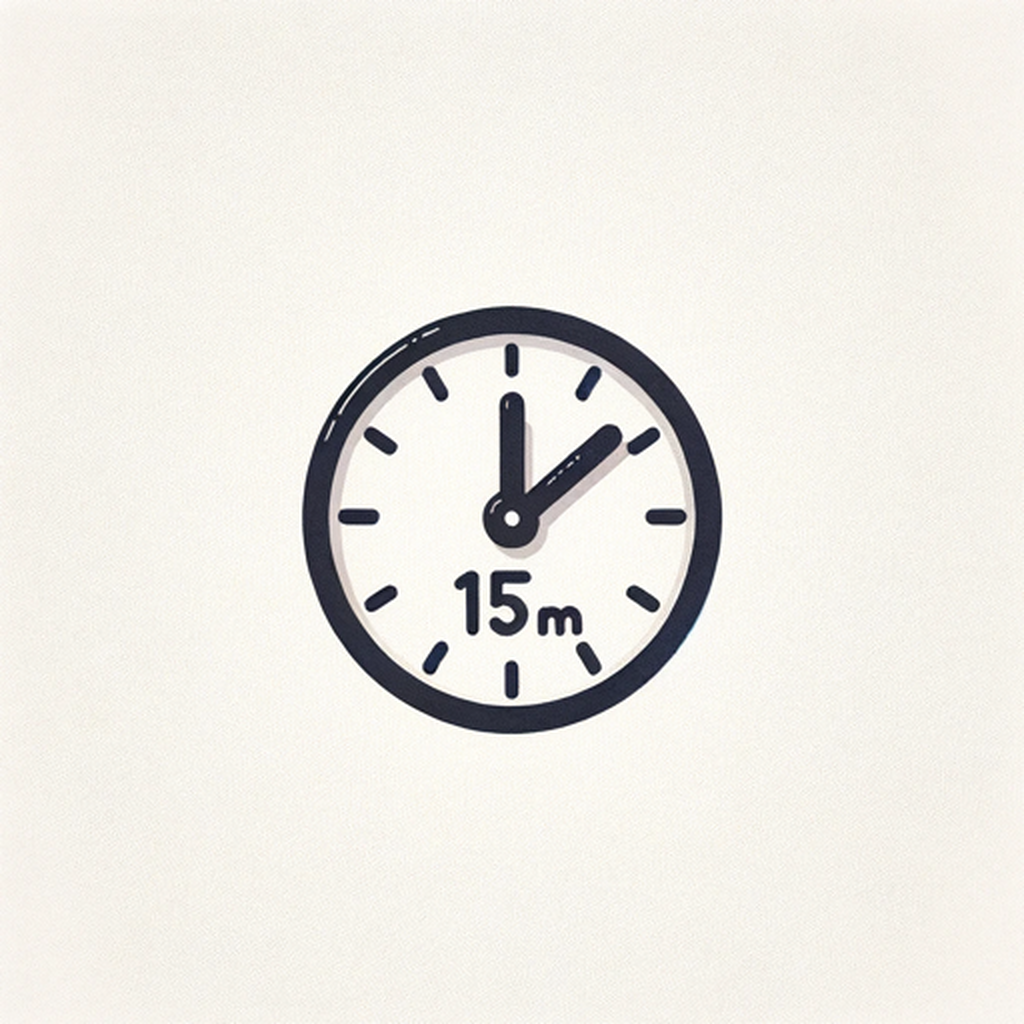 15 Minute Timer icon