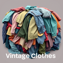 200 lb mystery bale of vintage clothes