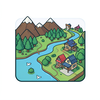 2d Map &amp; Building Generator Games icon