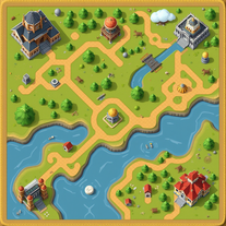 2d Map & Building Generator Games