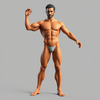 3d human poses generator icon